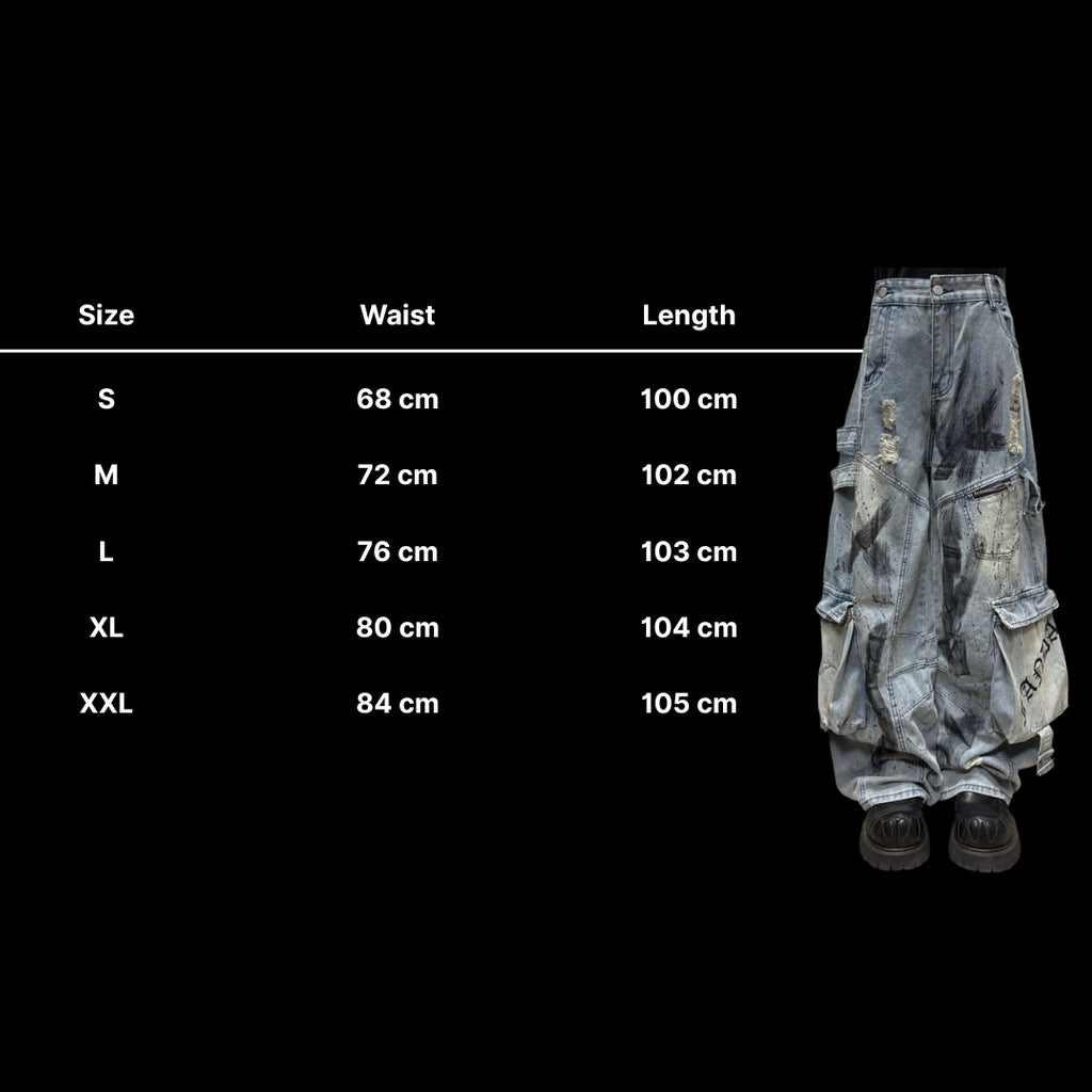 Bleached Cargo Pants 9