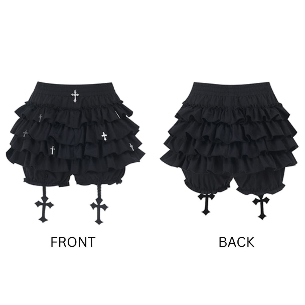 Dark Lolita Cross Bloomers 2