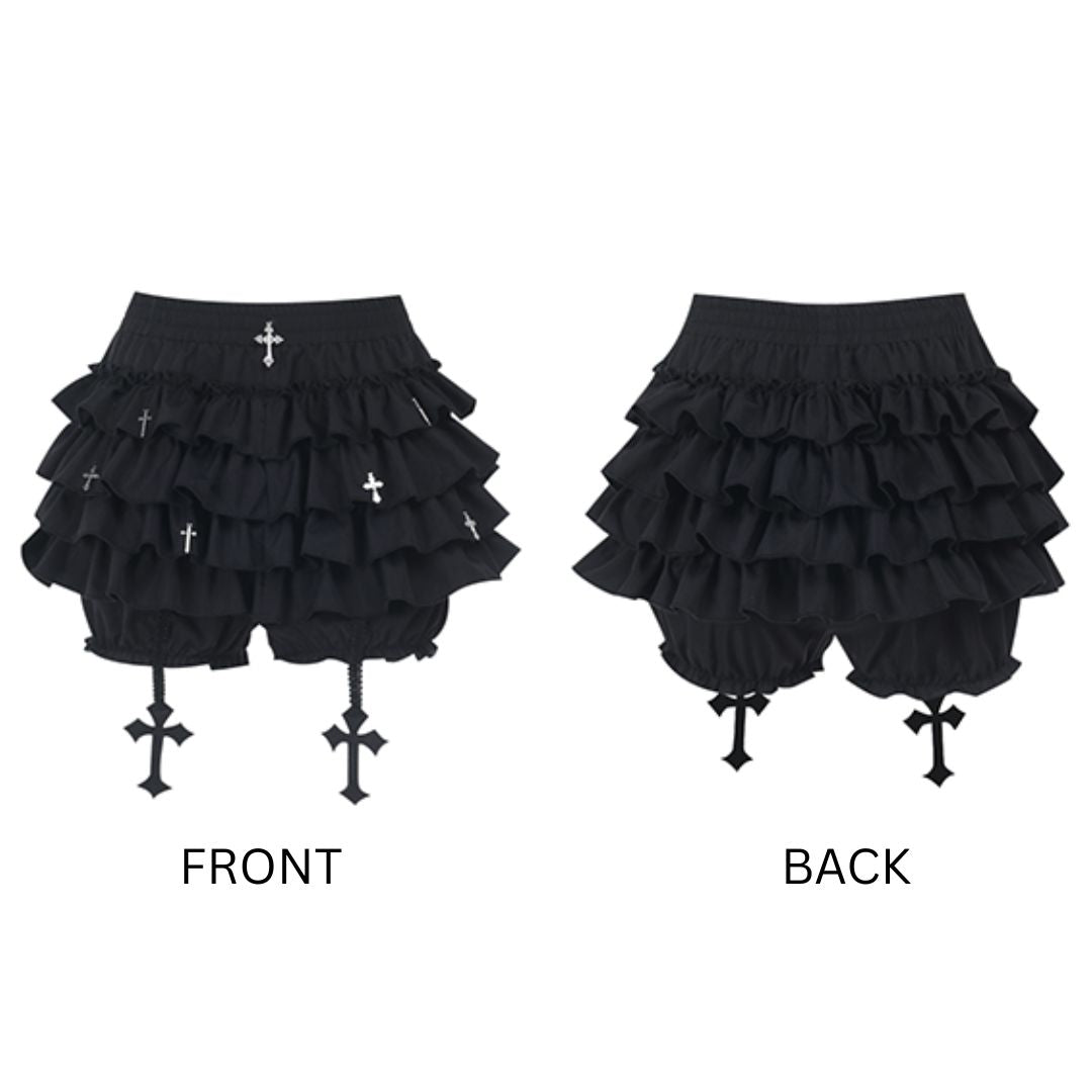 Dark Lolita Cross Bloomers 2
