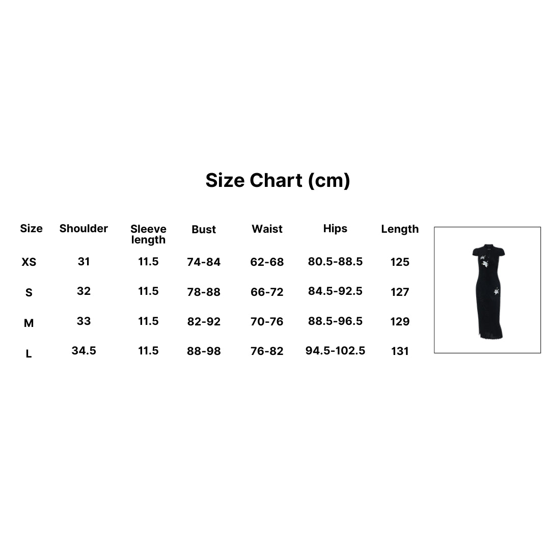 Dark Oriental Lily Gown 8