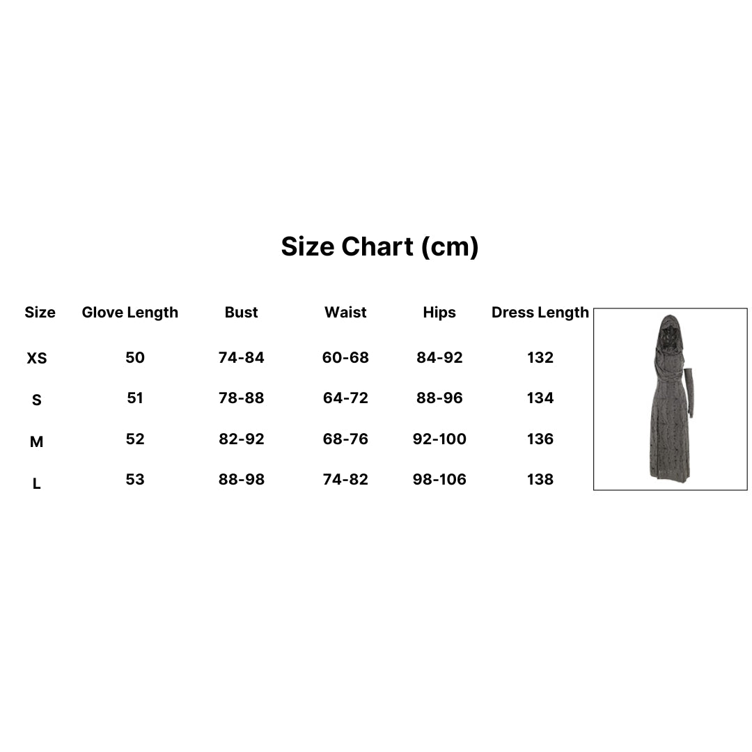 Distressed Hooded Slit Dress 17