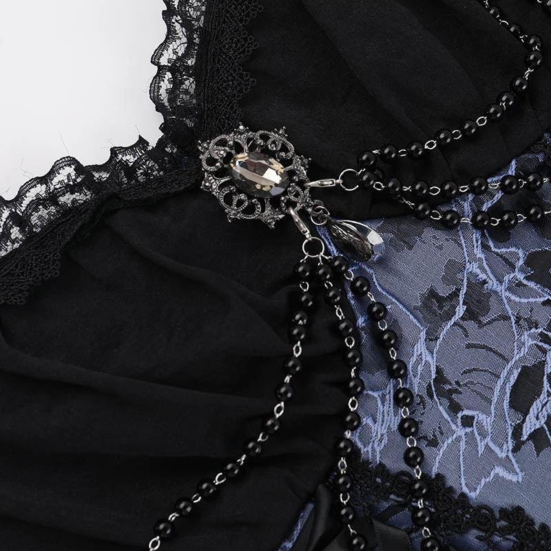 Floral Brocade Bustier Dress 12