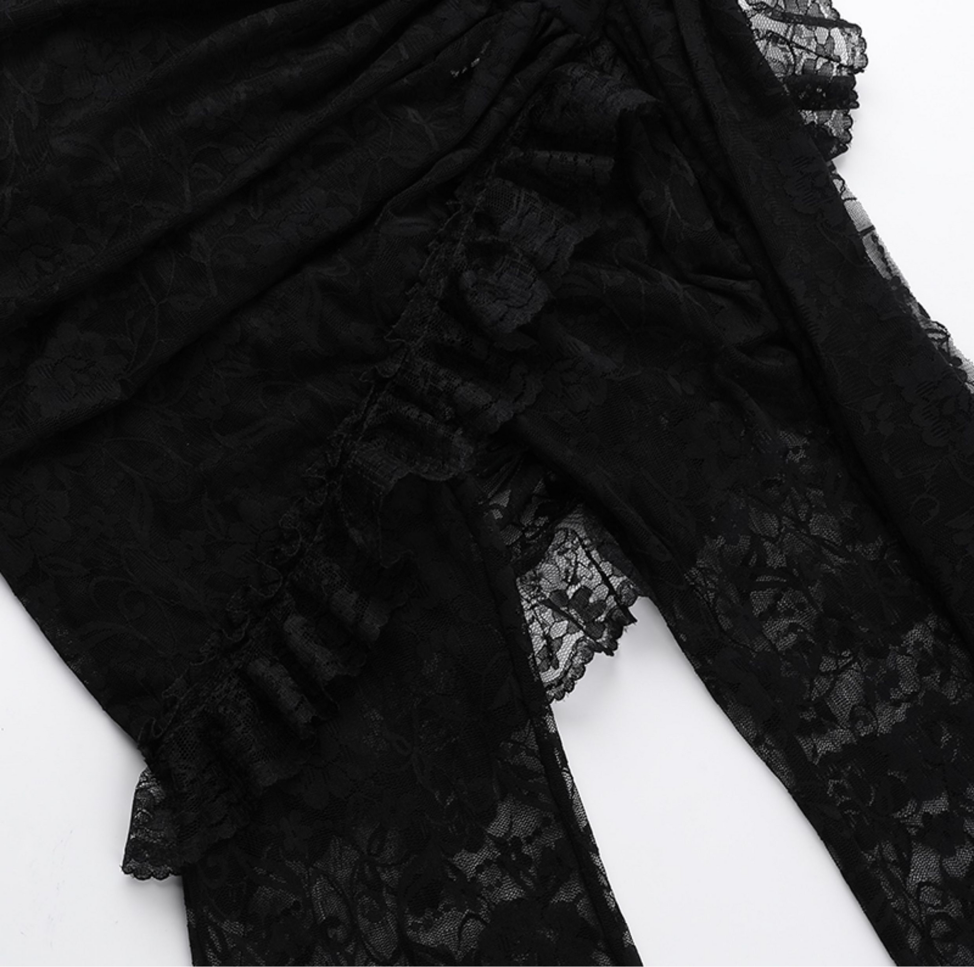 Floral Lace Sheer Pants 12