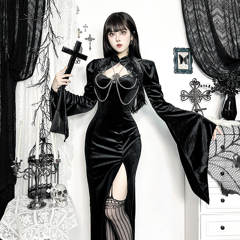 Gothic Chain Drape Bolero 3