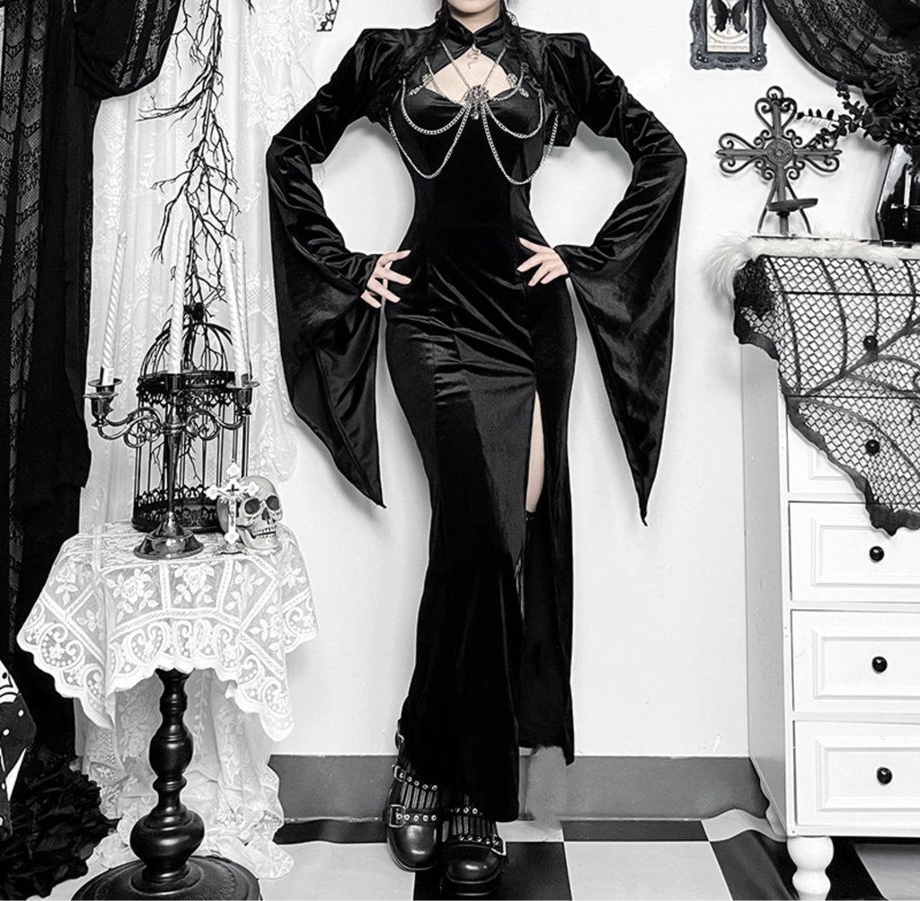 Gothic Chain Drape Bolero 4