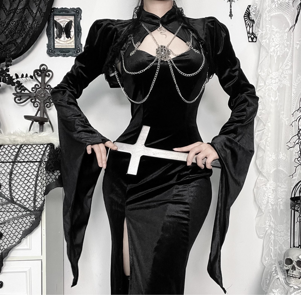 Gothic Chain Drape Bolero 5