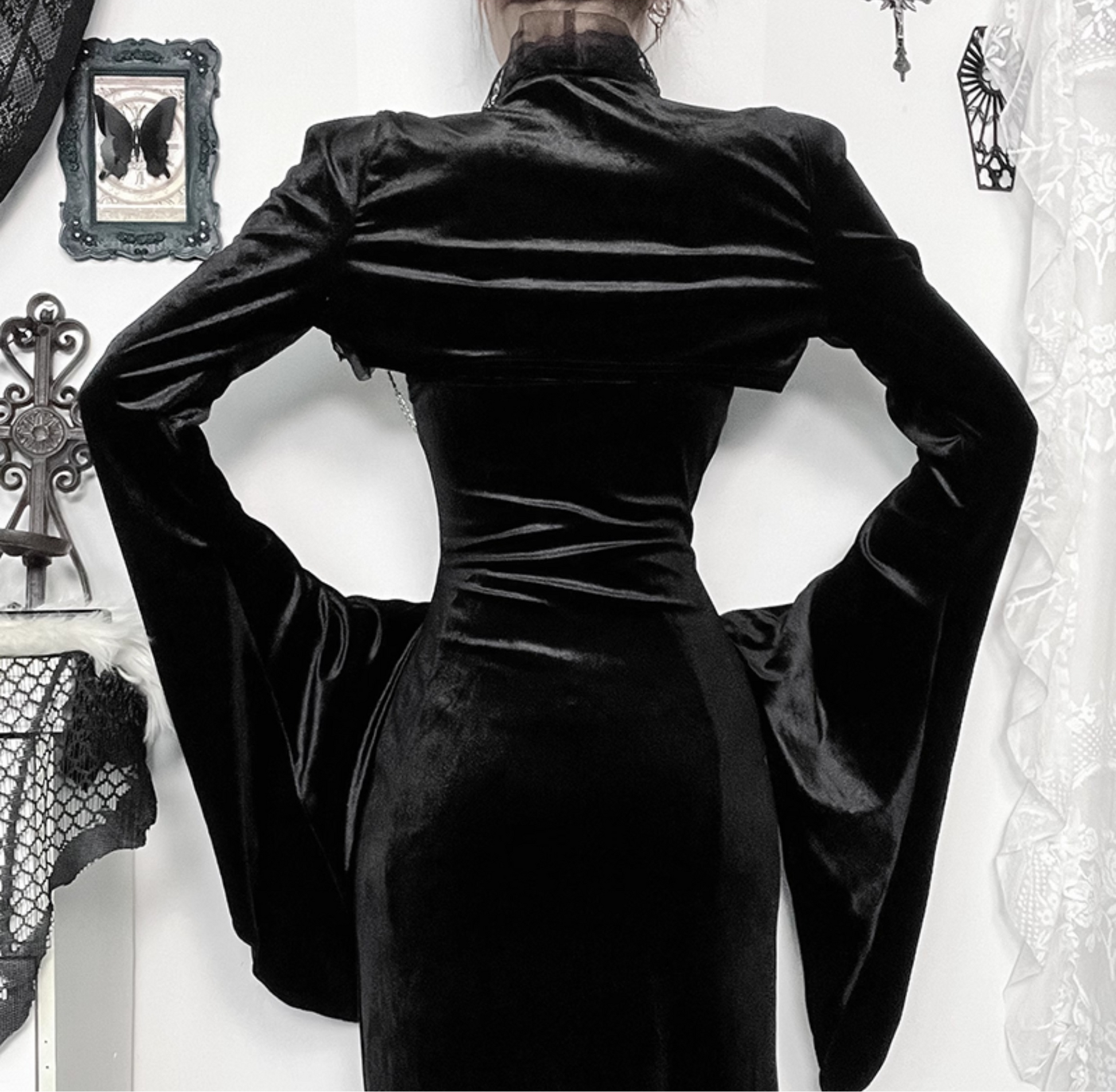 Gothic Chain Drape Bolero 8