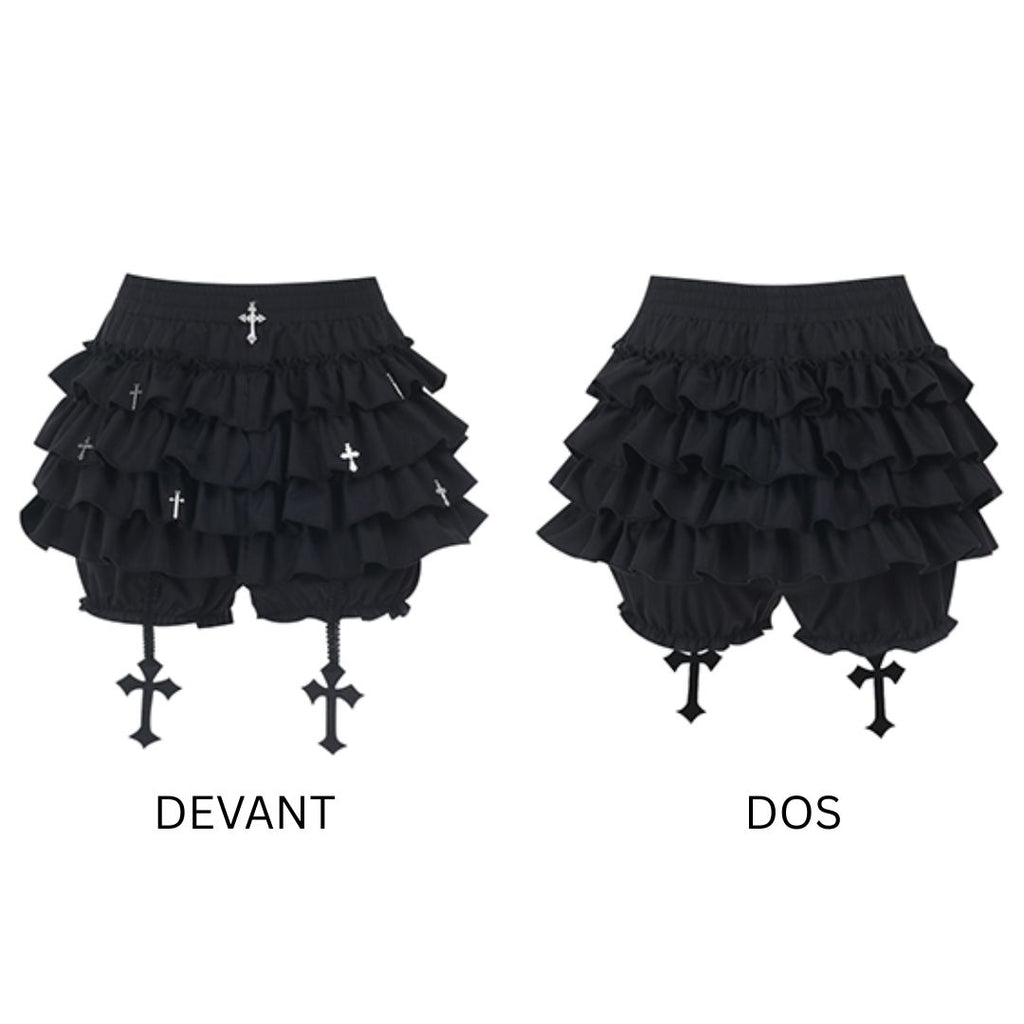 Gothic Cross Ruffle Mini Set 12