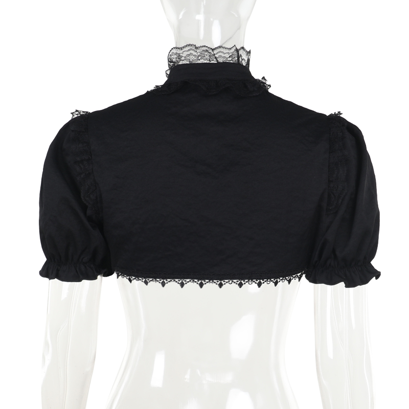 Gothic Lace High Collar Bolero 5