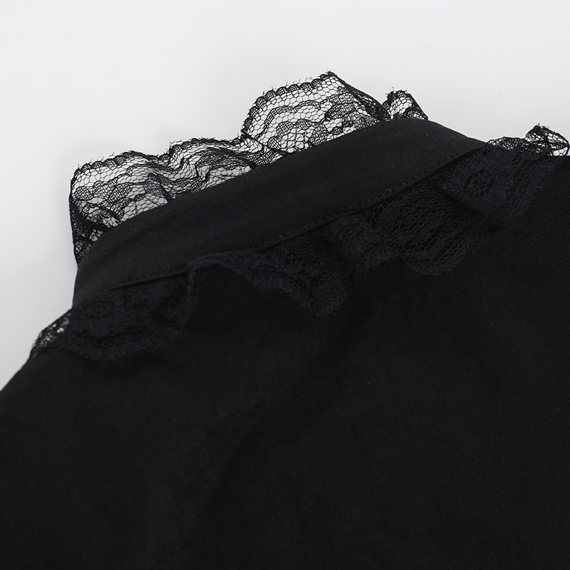 Gothic Lace High Collar Bolero 7