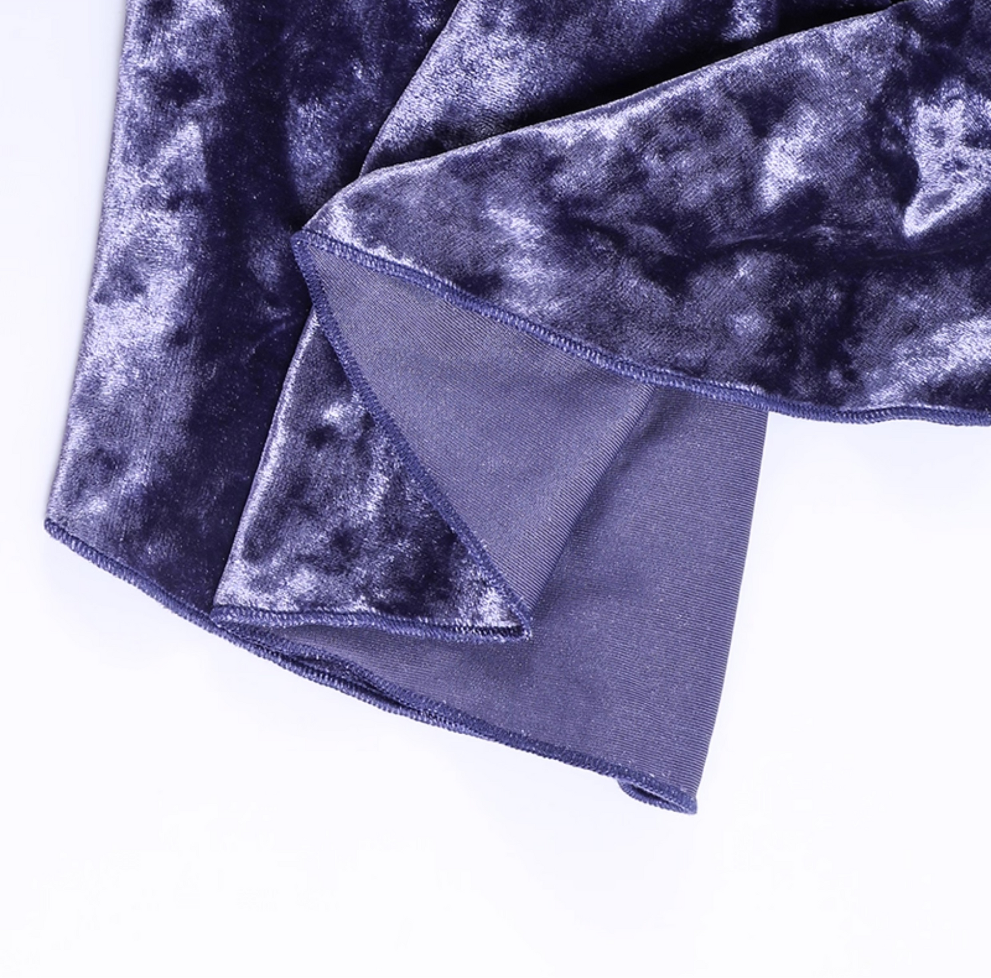 Gothic Velvet Dress with Cross 11