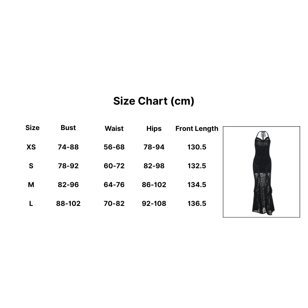 Lace Halter Mermaid Gown 14