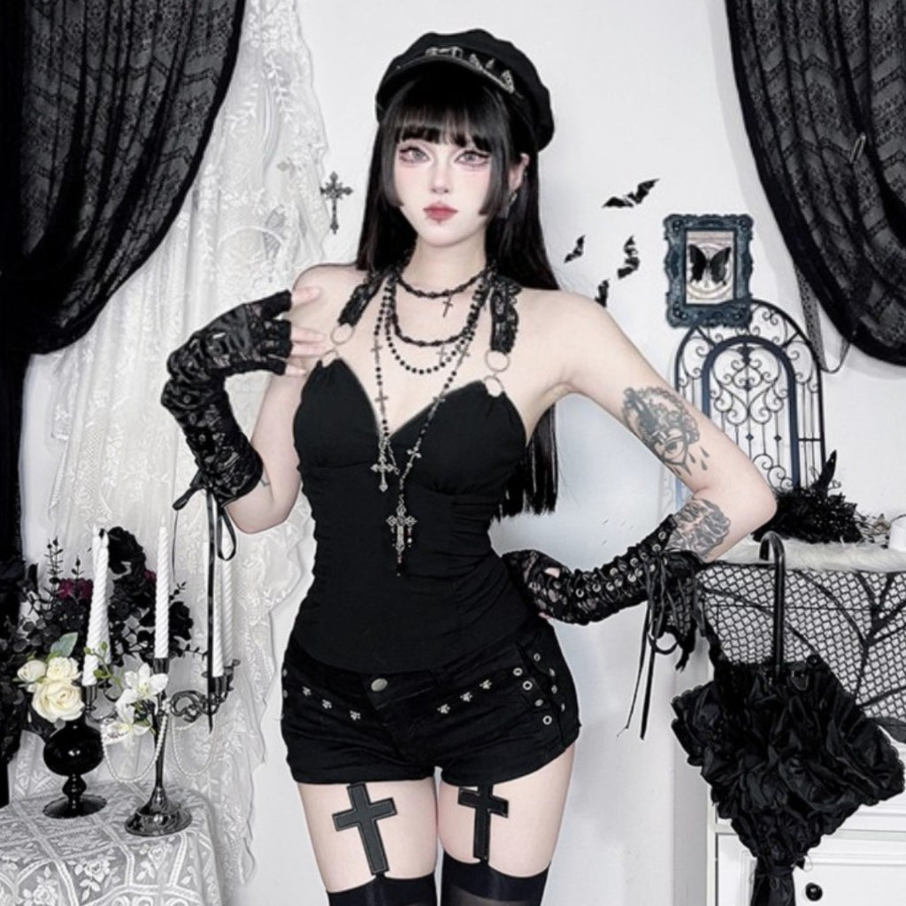 Lace Harness Camisole Top 8