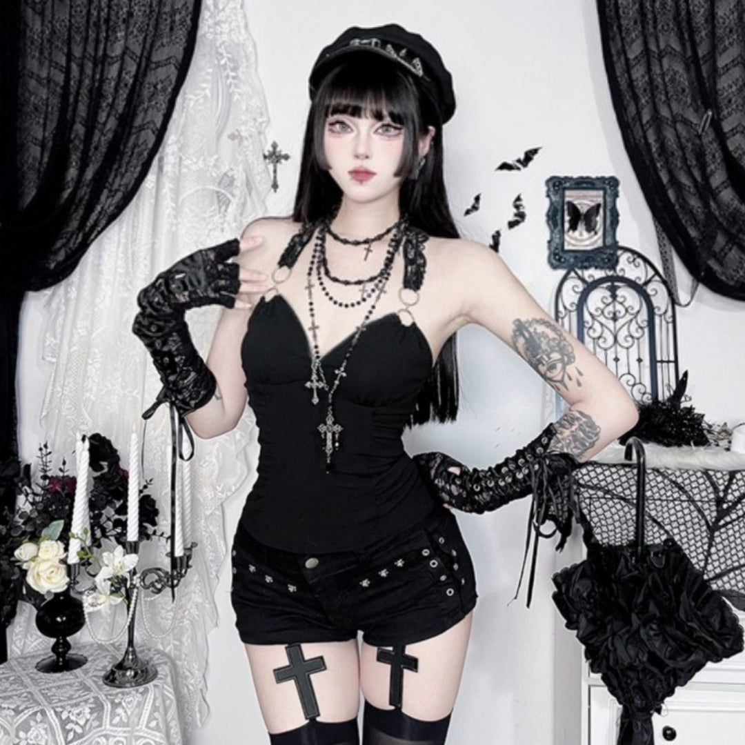 Lace Harness Camisole Top 8