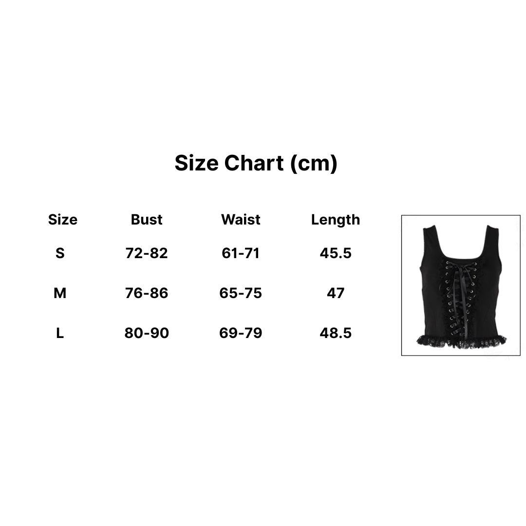 Lace-Up Corset Tank 14