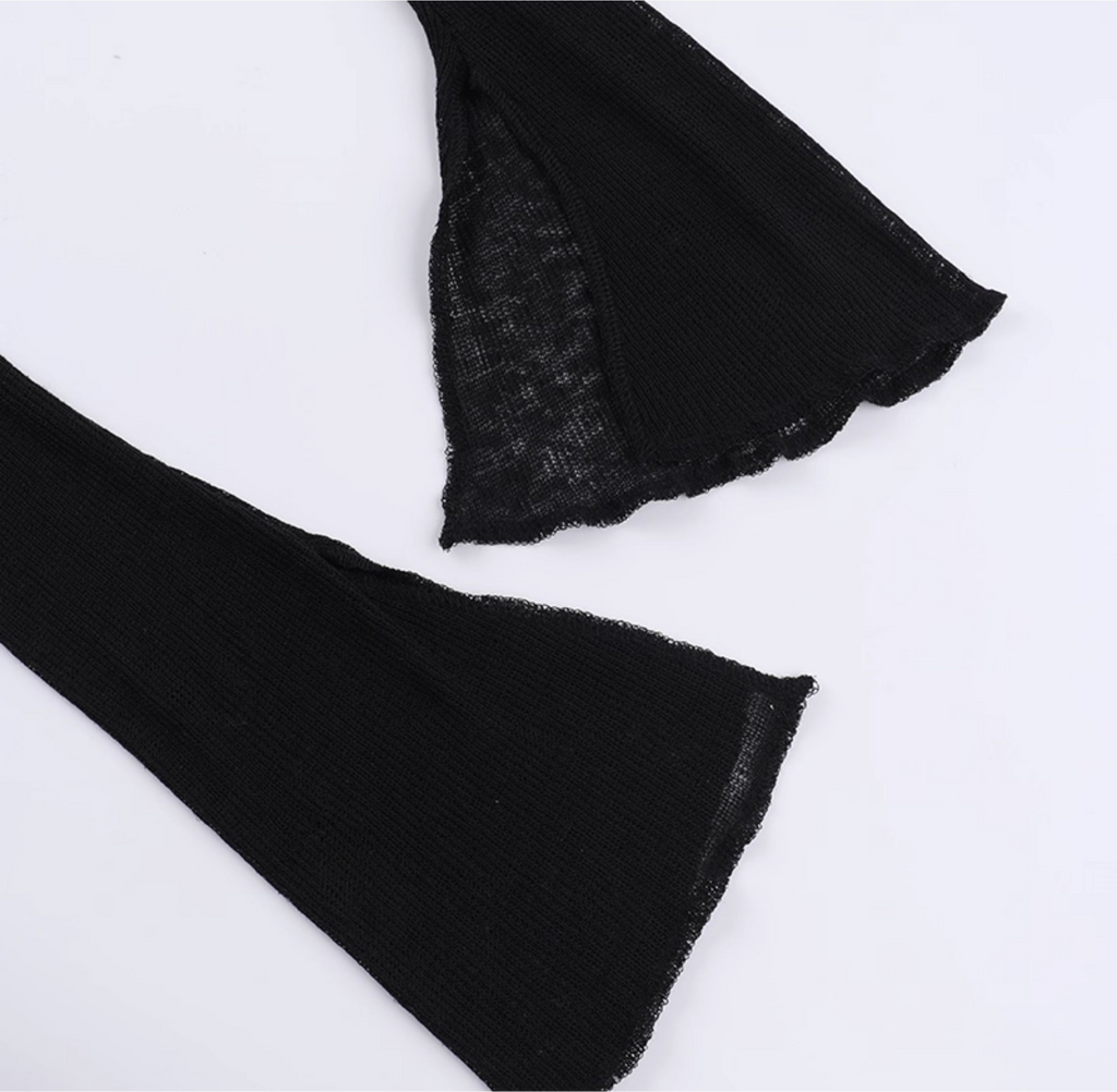 Off Shoulder Top with Buckle Straps 12