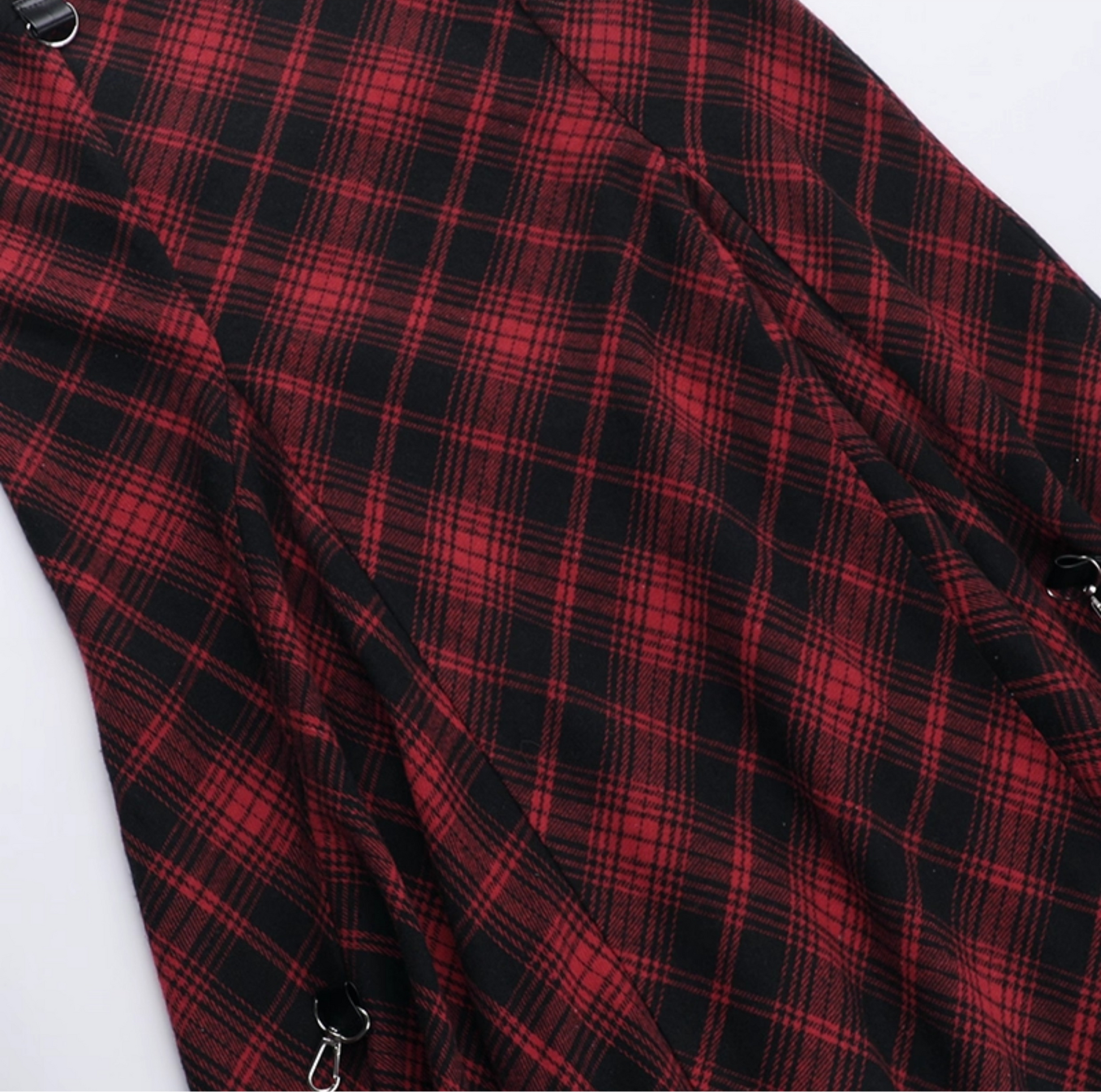 Punk Tartan Asymmetrical Skirt 9