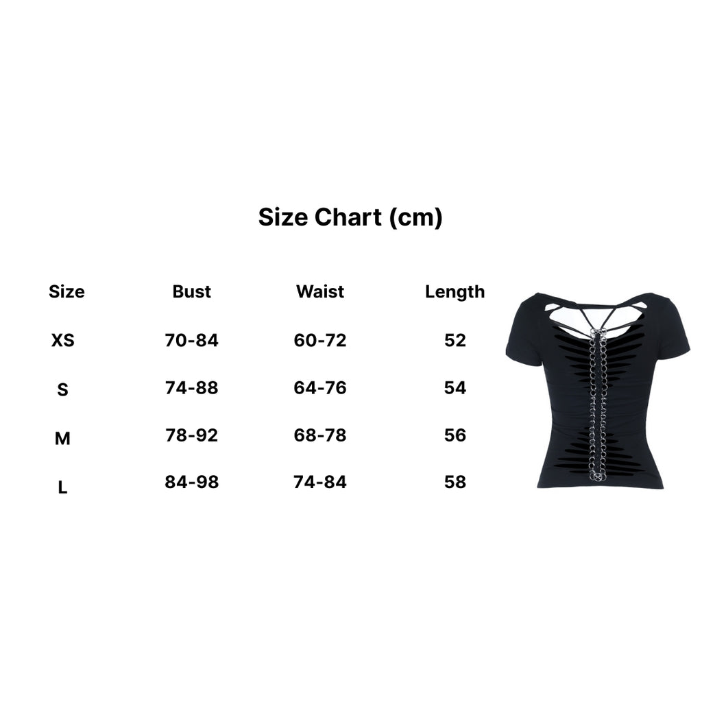 Ripped Vertical Chain Top 10