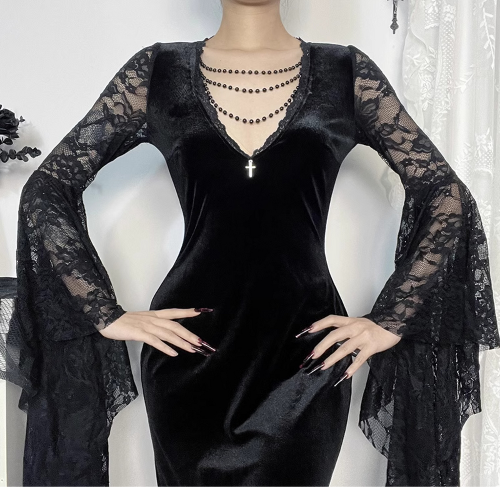 Rosary Lace Maxi Dress 6