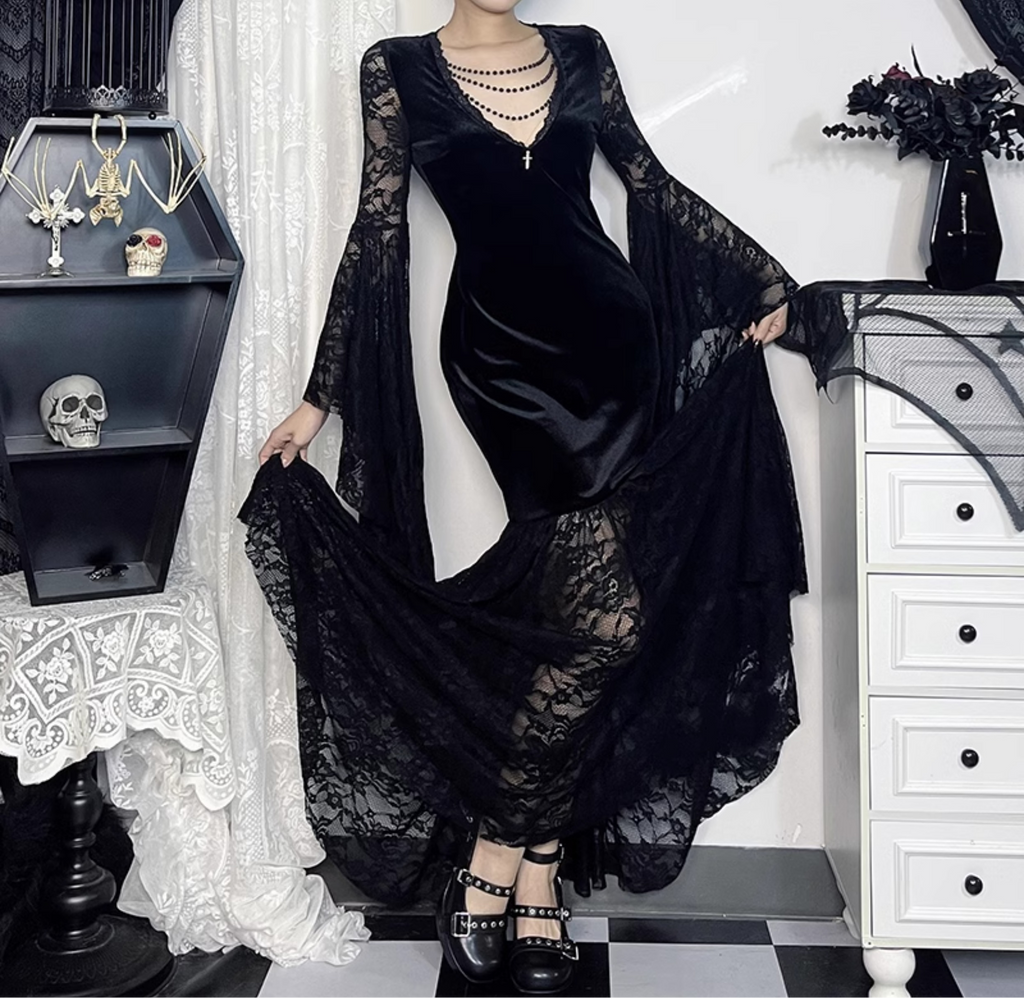 Rosary Lace Maxi Dress 7