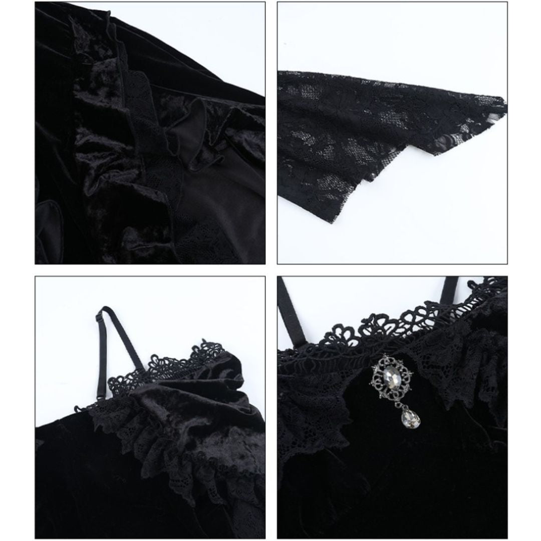 Ruffled Off-Shoulder Dress 10