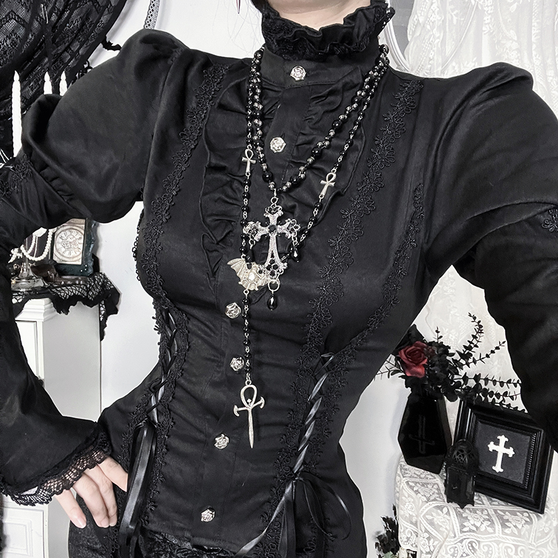 Tailored Bell Sleeve Shirt