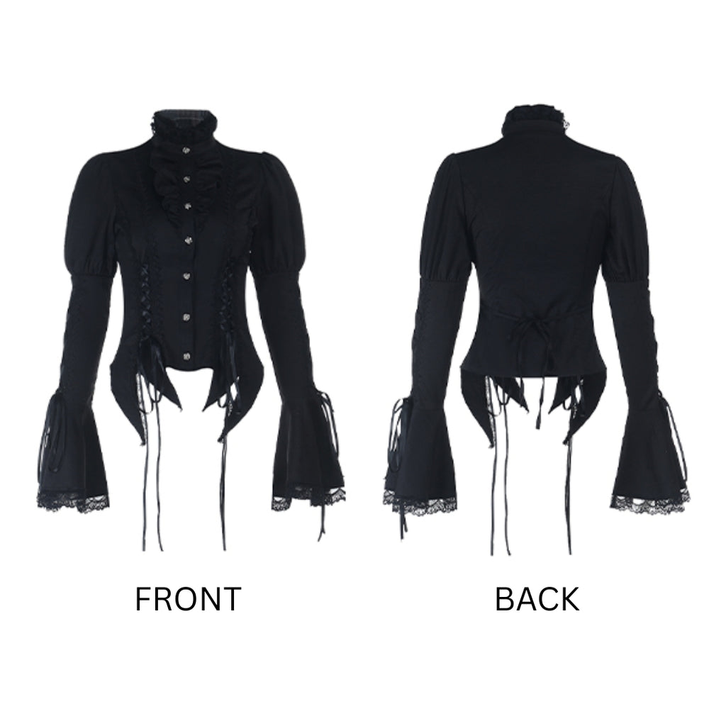 Tailored Bell Sleeve Shirt