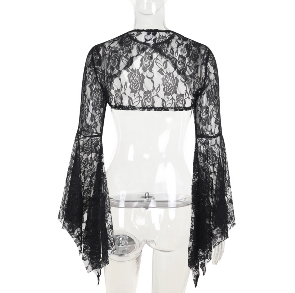 Victorian Floral Lace Bolero 10