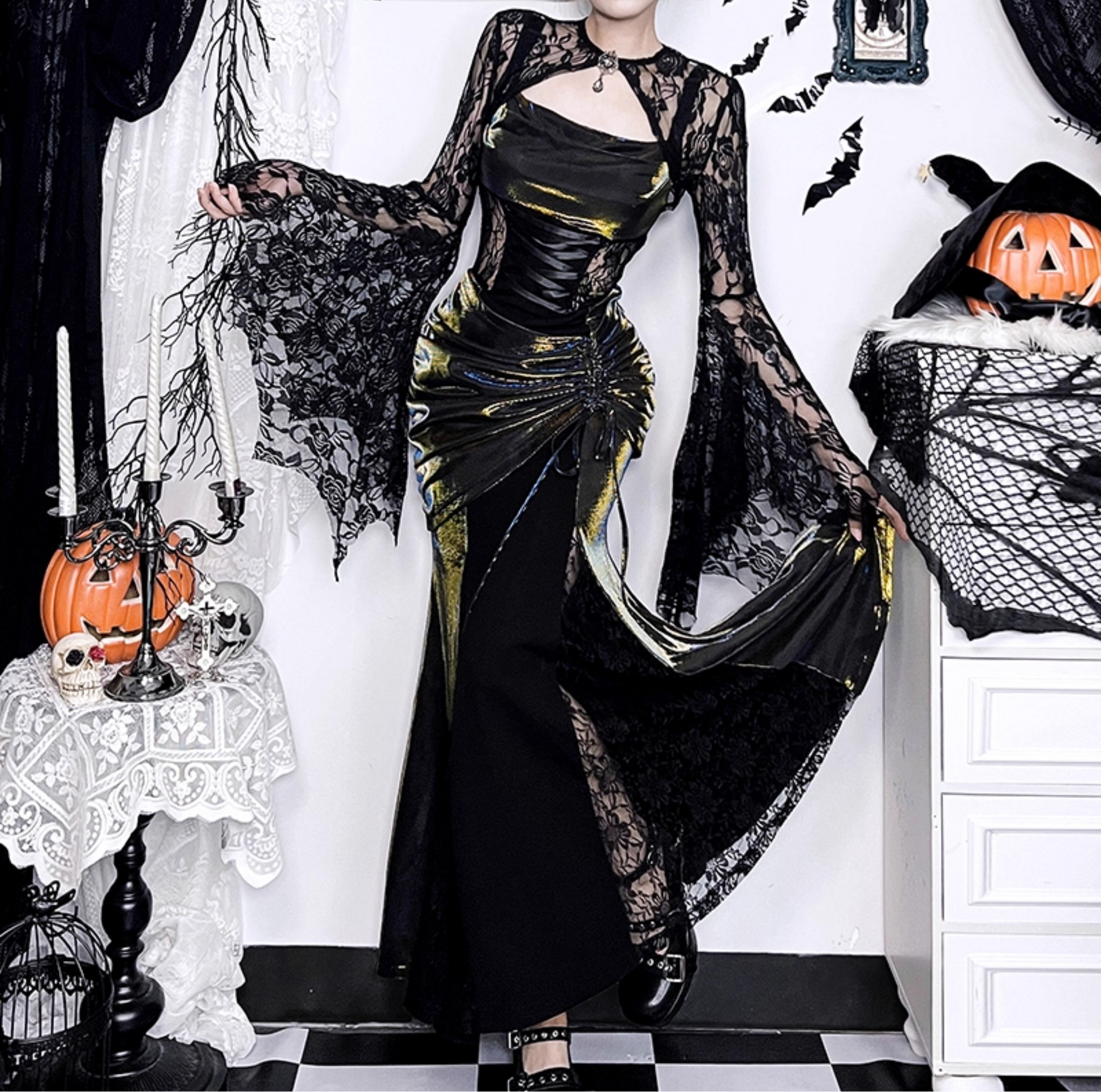 Victorian Floral Lace Bolero 5