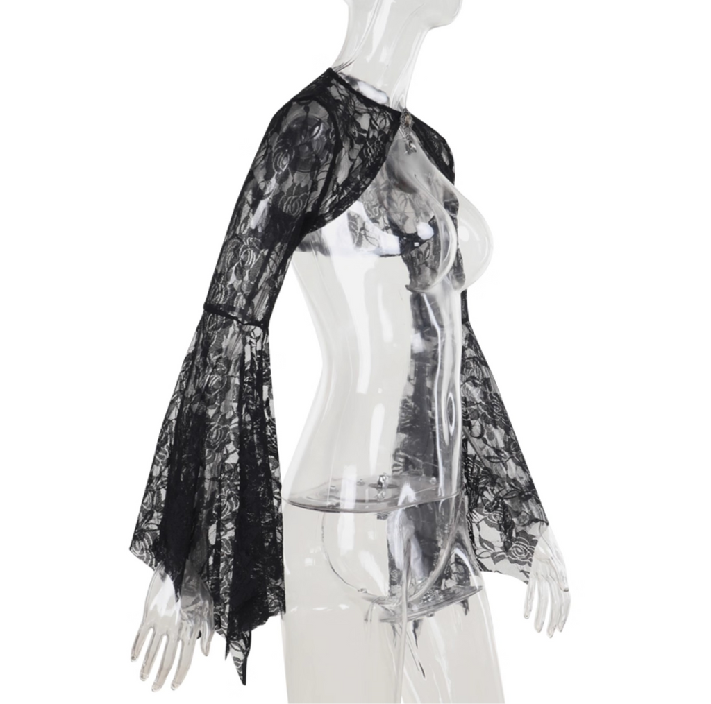 Victorian Floral Lace Bolero 9