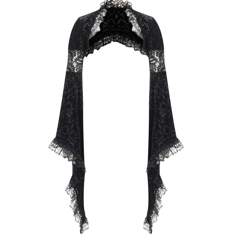 Victorian Lace Flared Sleeve Bolero 2