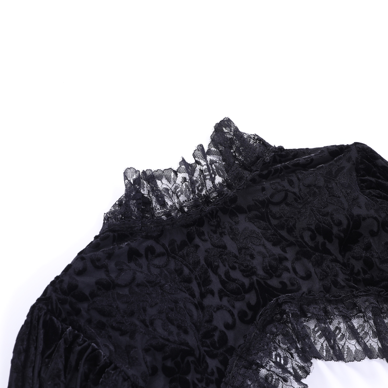 Victorian Lace Flared Sleeve Bolero 5