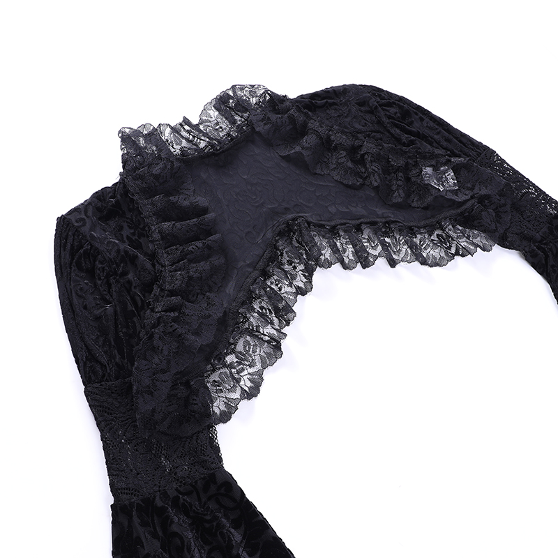 Victorian Lace Flared Sleeve Bolero 6