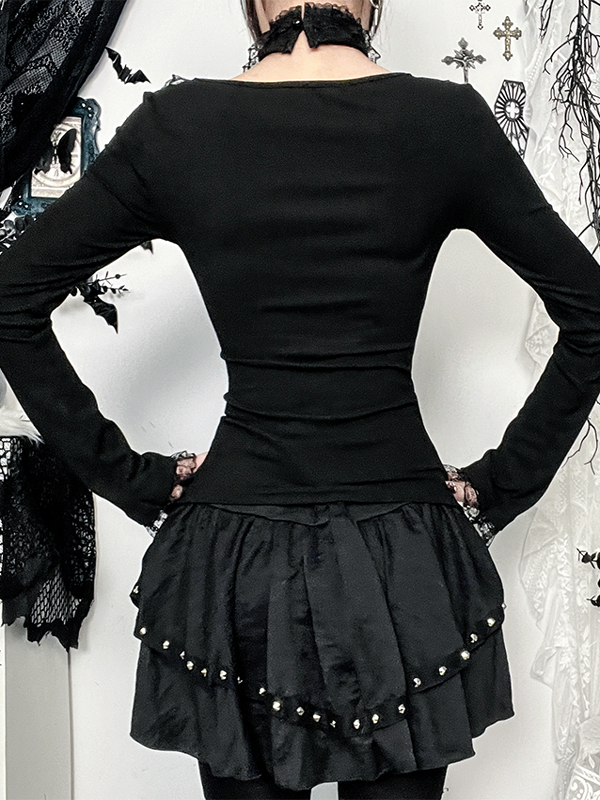 Victorian Lace Up Corset Top 6